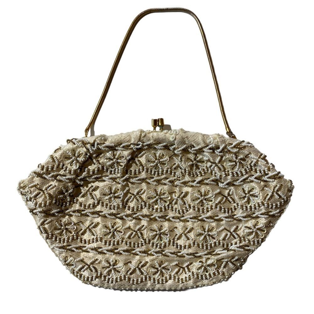 Vintage 1960's La Regale Beaded/Sequin Evening Bag/Purse